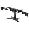Doublesight Adjustable Triple Monitor Stand, 90 lb. Capacity DS-322STA